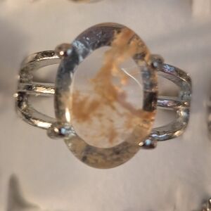 Ornate Silver and Gold‎ Ring with Vintage-Inspired Design